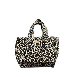 Consuela Grab n Go Mini Tote Handbag Animal Print Damaged Strap